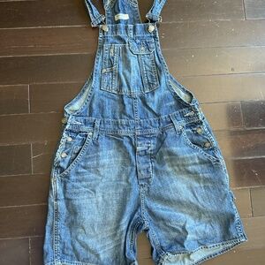 H&M 100% Cotton Overall Shorts